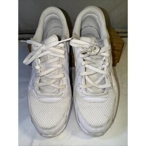 Size 8 - Nike Air Max Excee White Metallic Platinum W - Used